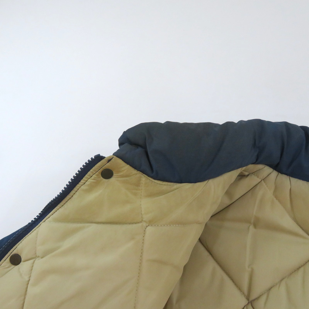 Woolrich Blue Puffer Jacket Zip Up Coat Sz L 1970s - Picture 5 of 9
